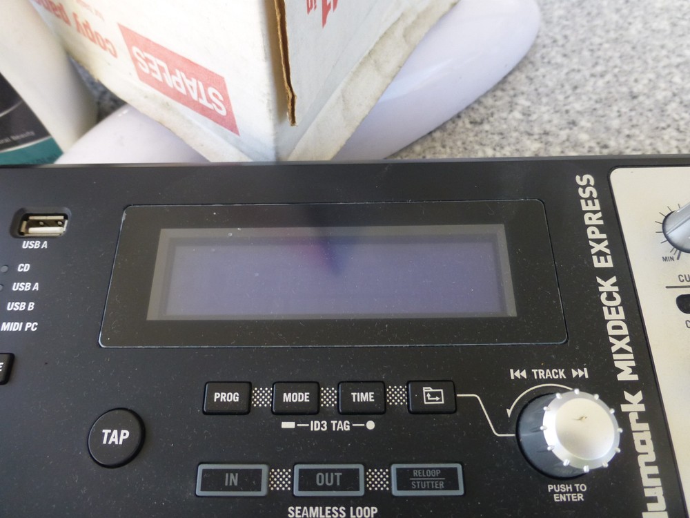 Numark Mixdeck Express Double Deck DJ Controller, USB, CD, MP3, Filter