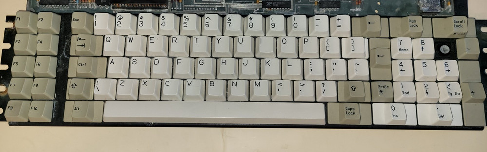 Compaq Portable and Plus  Computer keycap with Spring