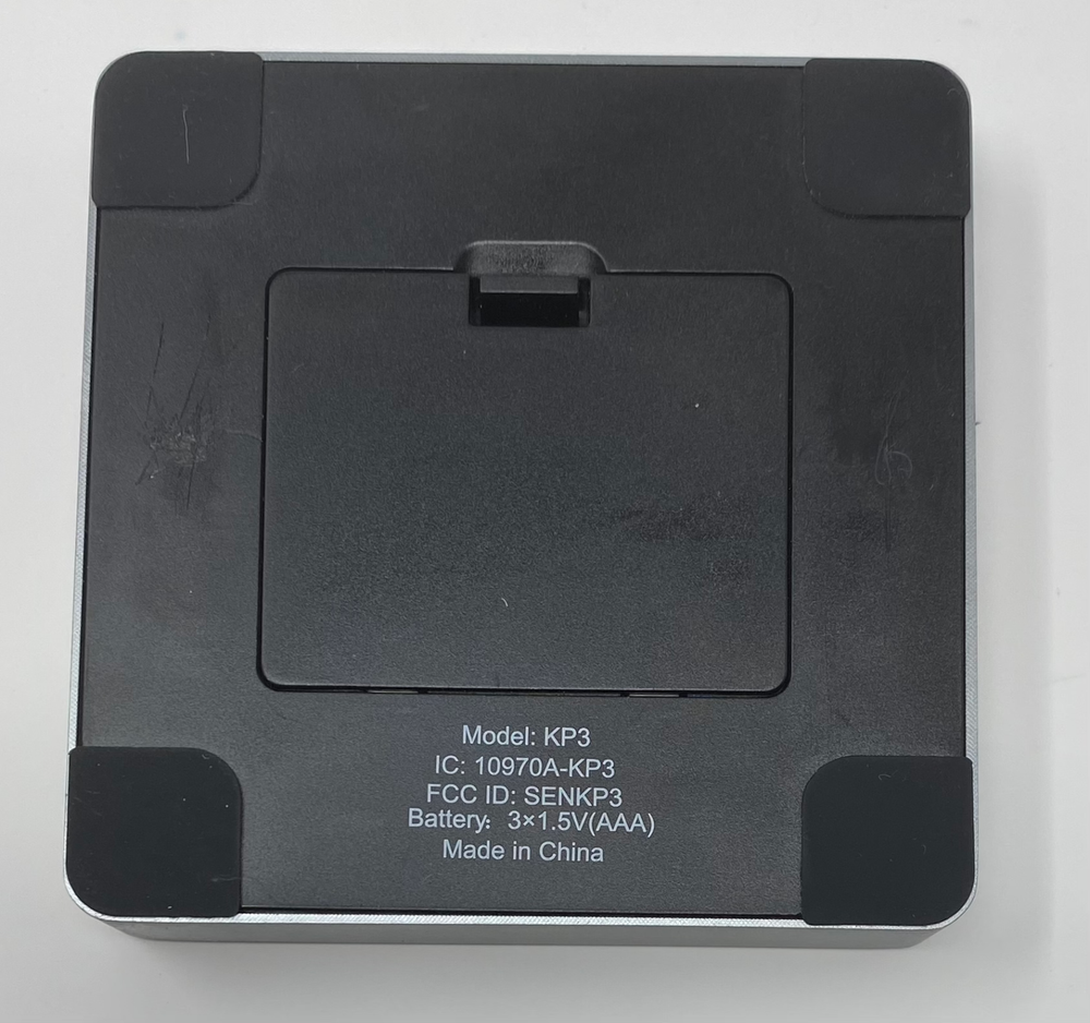 iSmartAlarm Smart Security Wireless Keypad - Model KP3