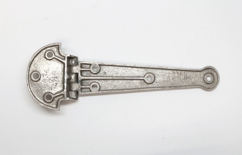 Commercial Nickel Over Brass Offset Ice Box Hinge