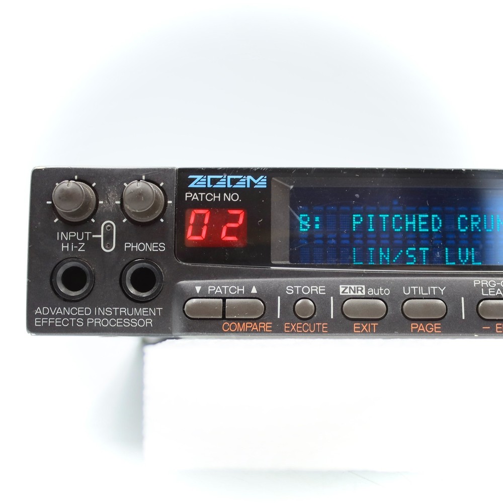ZOOM 9050 Advanced Instrument Effects Processor With Power Supply MIJ 007593