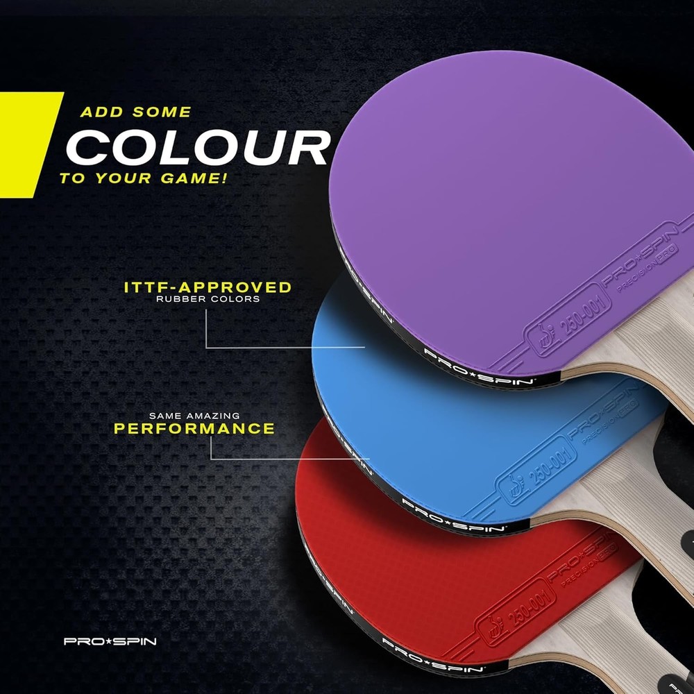 Professional Table Tennis Rackets with Rubber