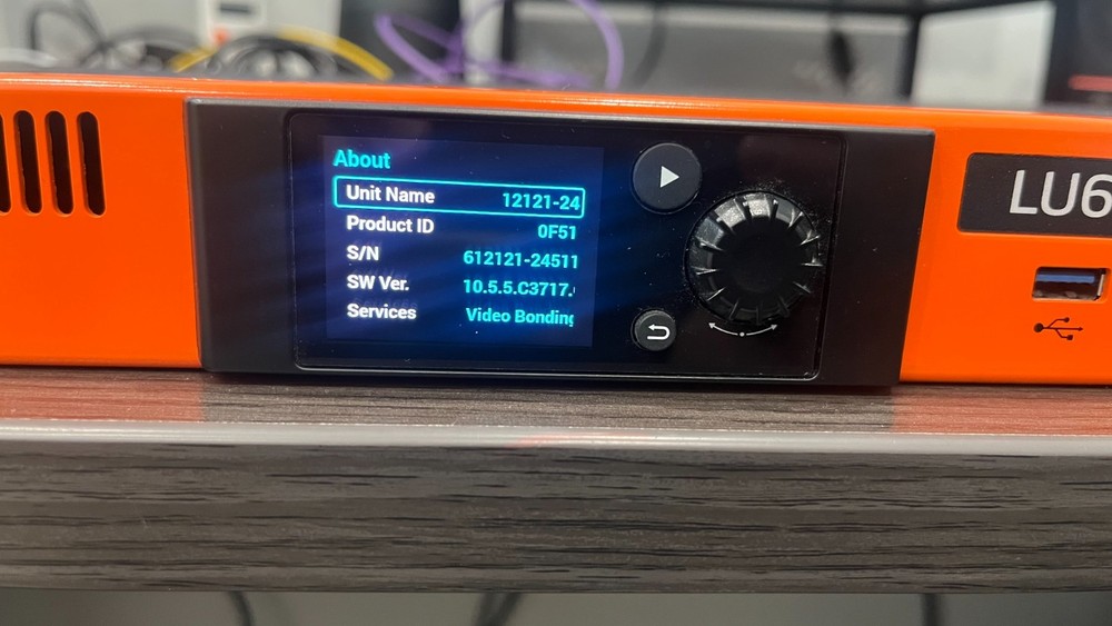 LiveU LU610-HD Encoder, Rack Mountable