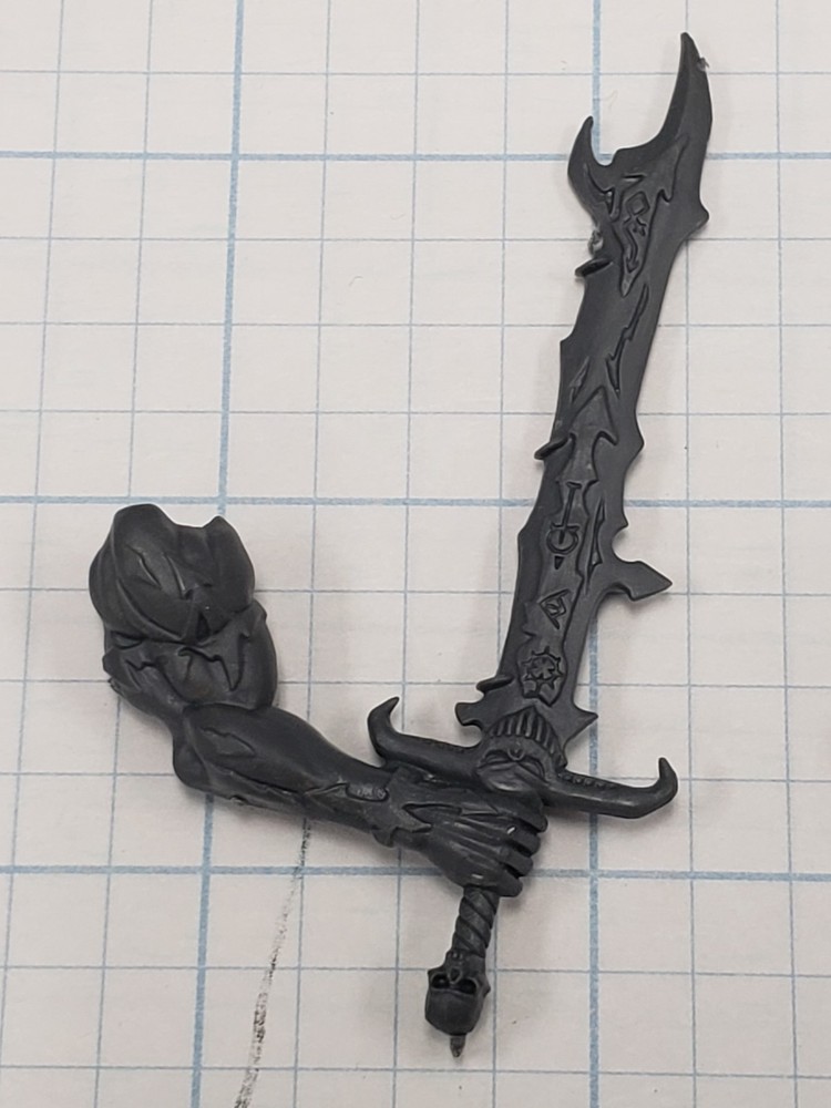 Warhammer Slaves to Darkness Bits OOP Daemon Prince Hellforged Sword AR03