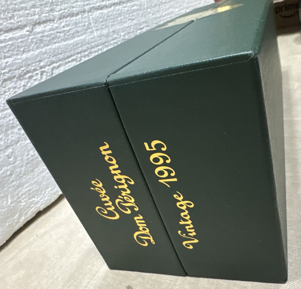 Don Perignon 1995 Original Box & Booklet Empty Box No Bottle