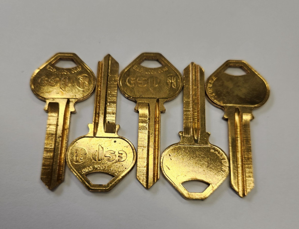 5 ESP RU16 Key Blanks   (rm.2-oo)
