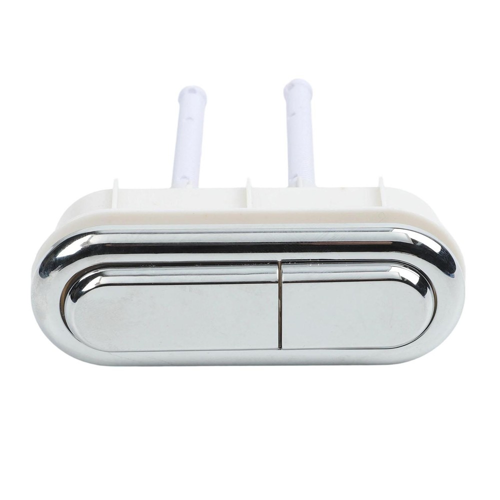 Compatible with dual flush toilets plastic oval double button flush button