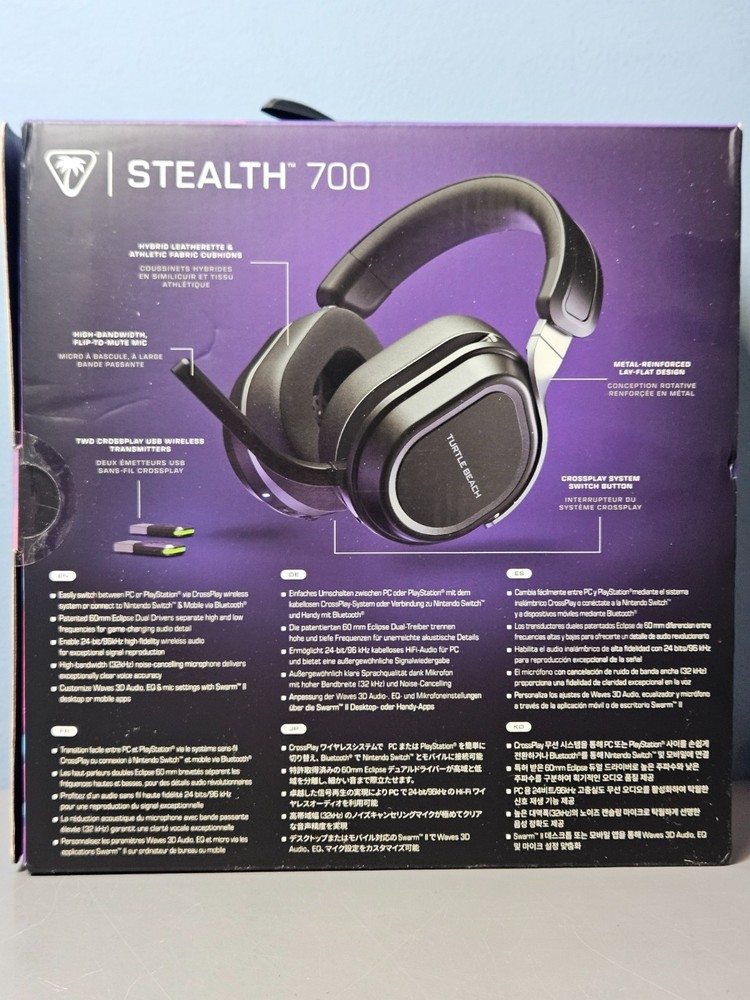 Turtle Beach Stealth 700 Wireless Multiplatform PC Gaming Headset - New & Sealed