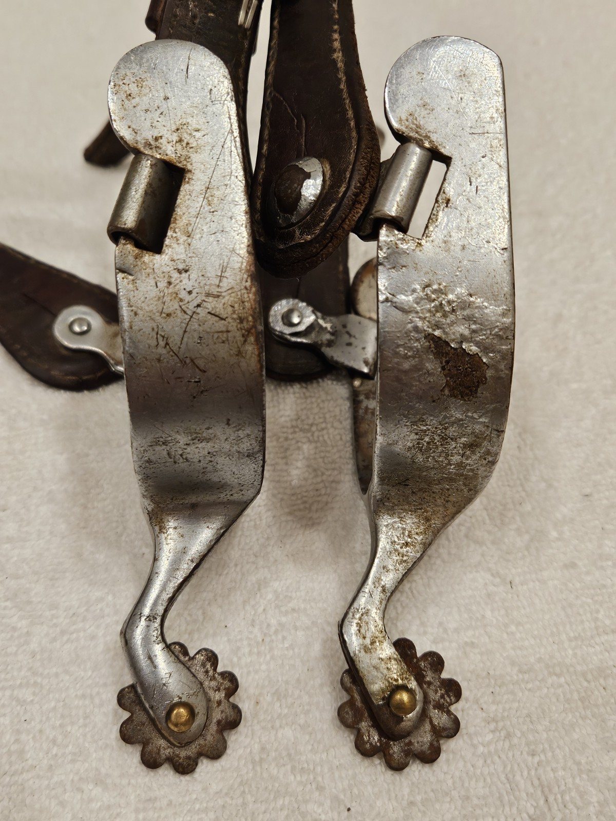 Vintage EF Blanchard No 2 Style Spurs Cowboy Western