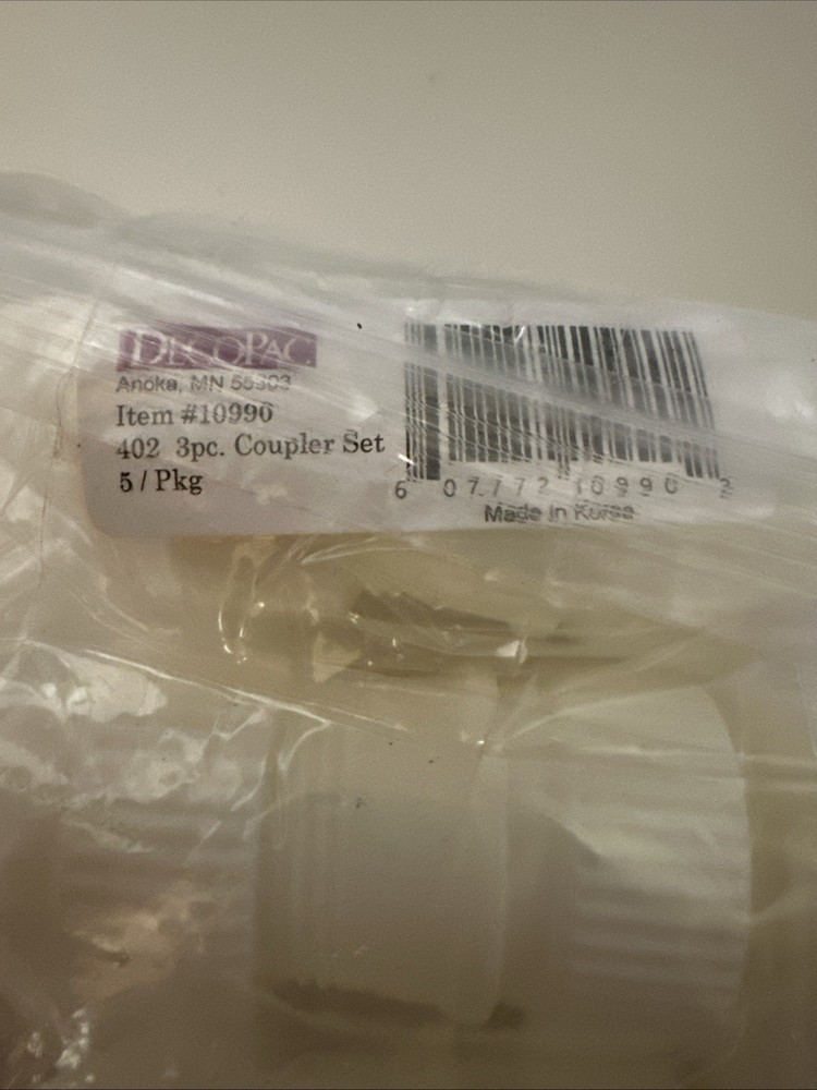 DecoPac Plastic Coupler Large Item 10990 PKG