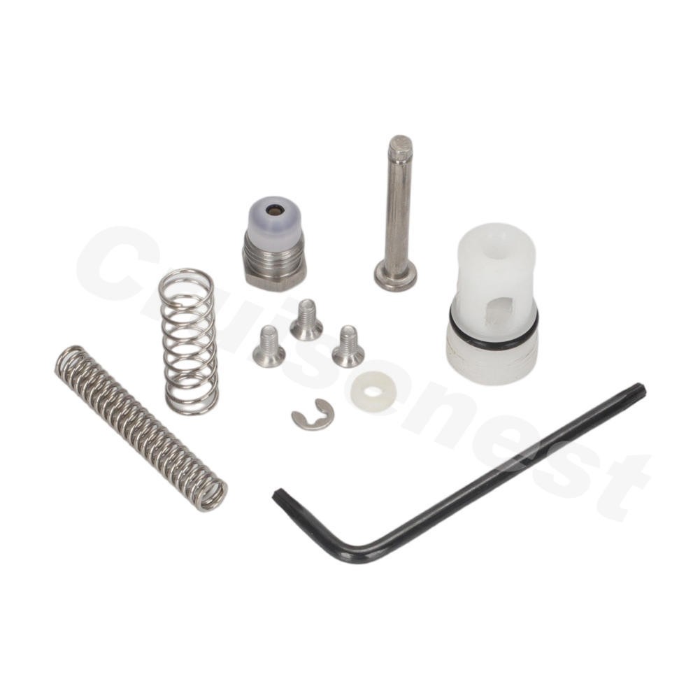 For Iwata WS400 LS400 Spray Gun Rebuild Kit w/ Air & Fluid Valve Spring 5652