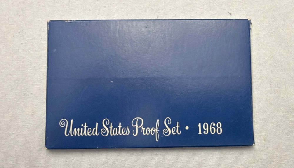 ** 1968 US Mint Proof Set - 40% Silver Kennedy **