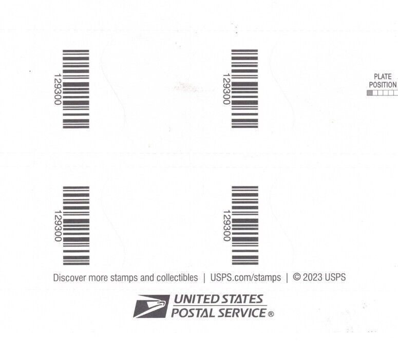CANCELED POSTAL COUNTERFEIT SHEETLET FOR STUDY $30.45 Cosmic Cliffs Express