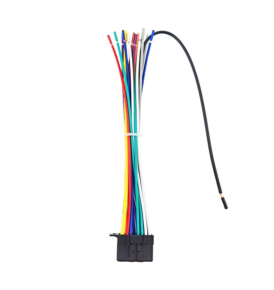 New Wire Harness 16-pin Replacement for Kenwood Car Radio KDCBT33 KDC-BT33