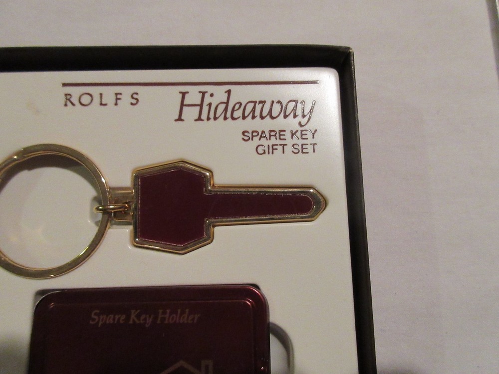 Spare Key Gift Set, Hideaway, by Rolfs ( Hide The EXtra Key )