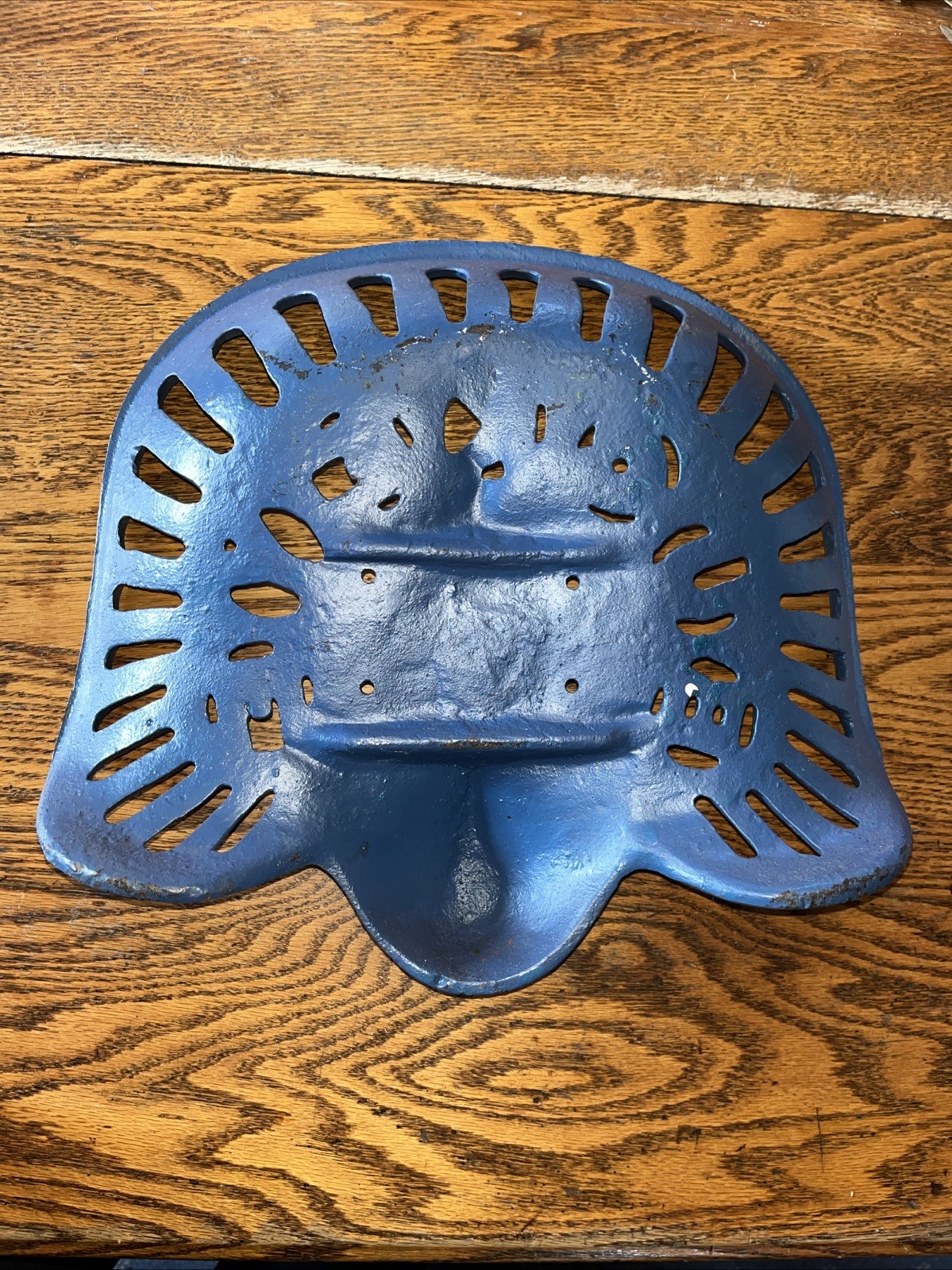 Buckeye Akron vintage cast iron tractor implement seat collectible