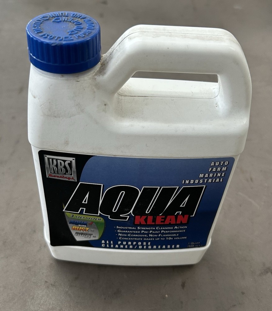 KBS Coatings Aqua Klean / KBS Klean 1 Quart Bottle