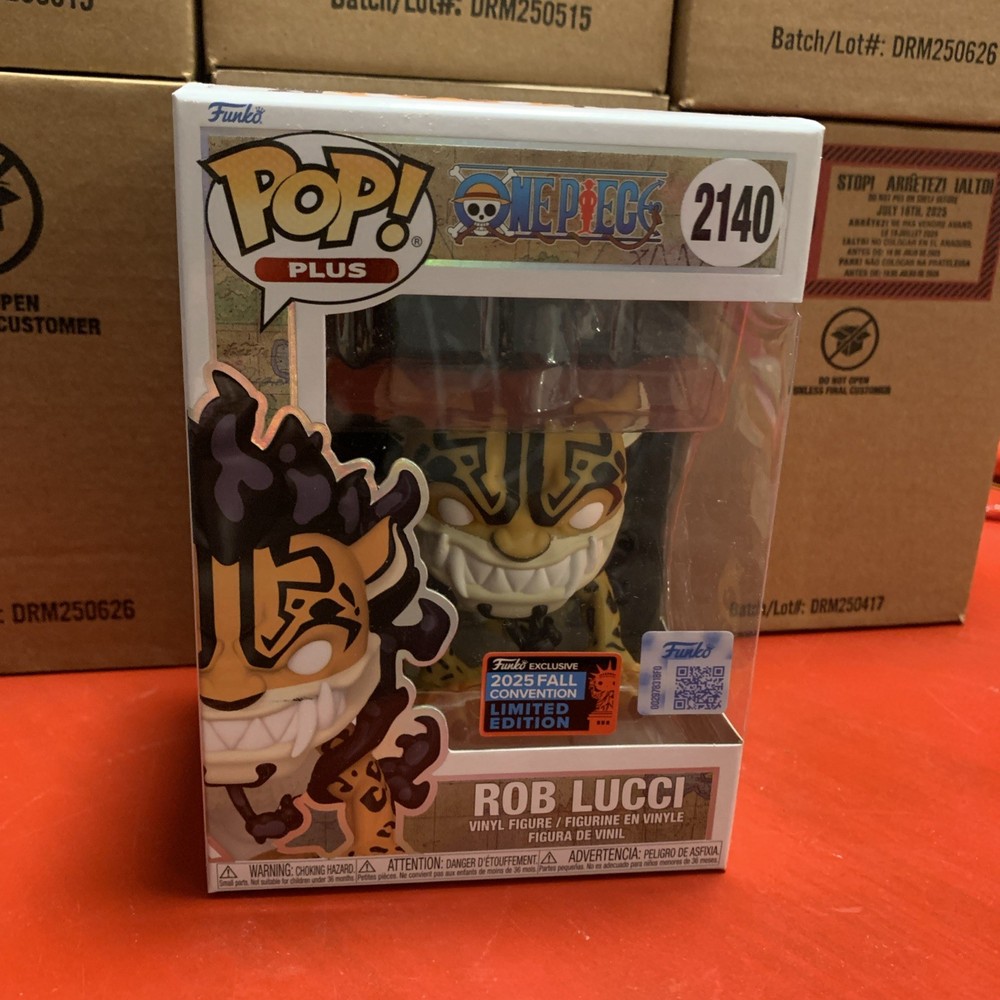 Funko Pop Plus: One Piece - Rob Lucci NYCC Shared Fall  Exclusive #2140
