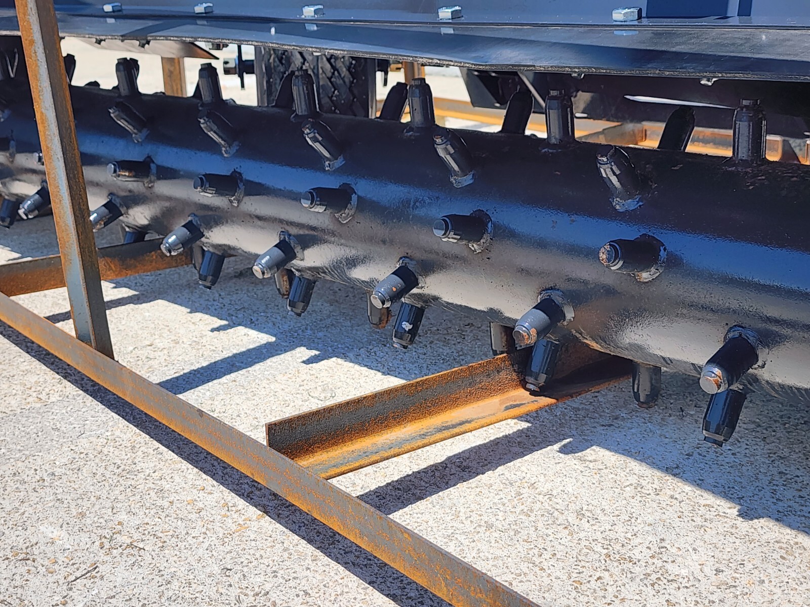 Harley Rake Soil Conditioner Power Landscape Rake Skid Steer Attachment