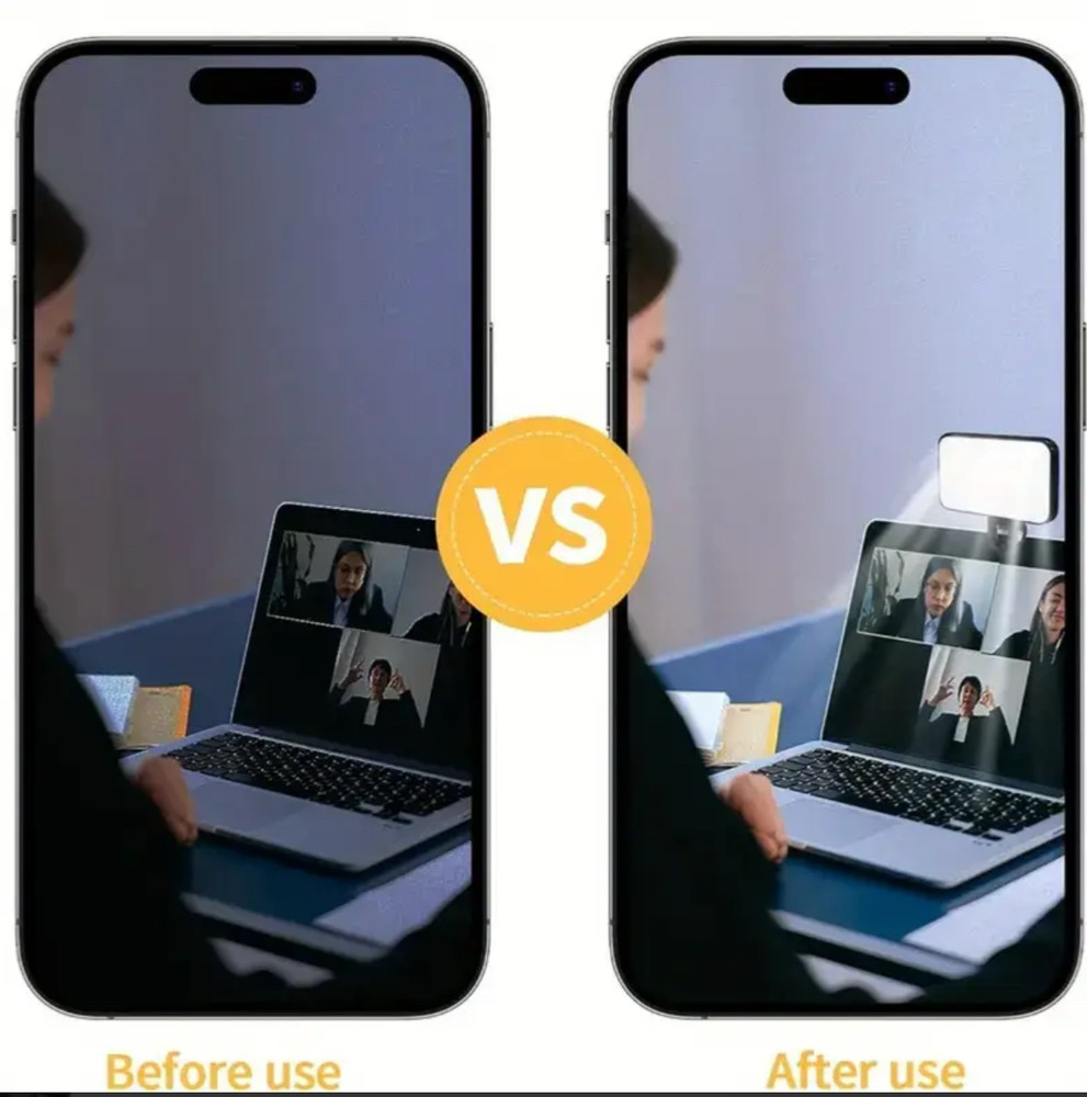 Portable Mini Clip Fill Light, USB Charging, Compact Design