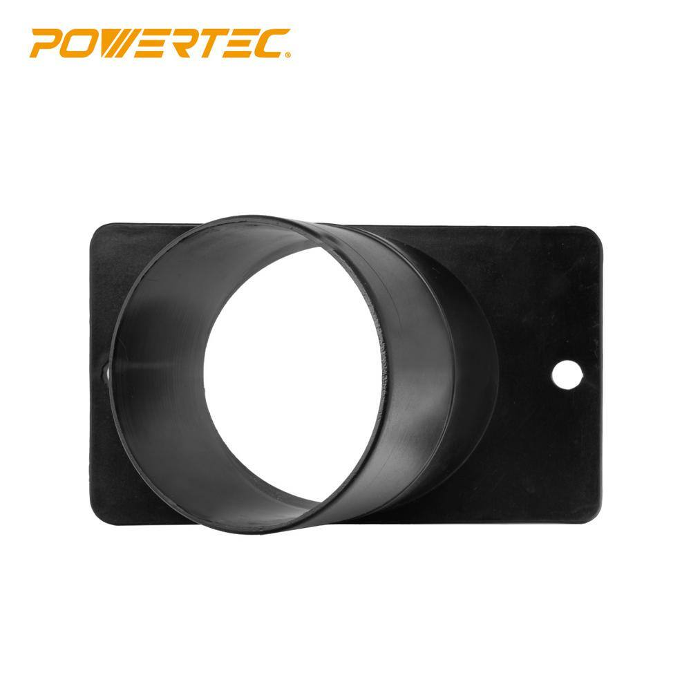 POWERTEC 4 Inch Angled Dust Port Fitting Adapter (70153)