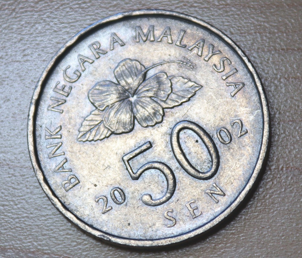 2002 Malaysia 50 Sen