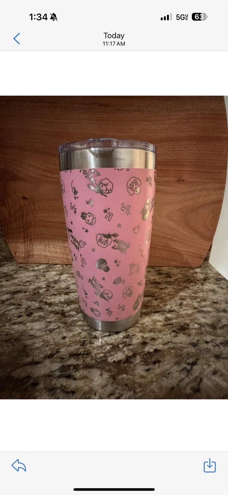 🔥Harry Potter Tumbler 20oz! Pink