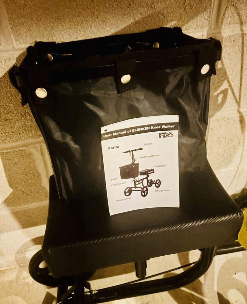 ELENKER STEERABLE KNEE WALKER DELUXE