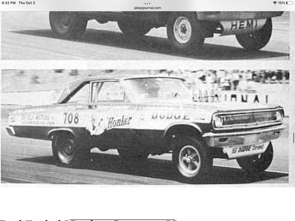 Decals - Bud Faubel, “Honker” (original version). Very Nice!