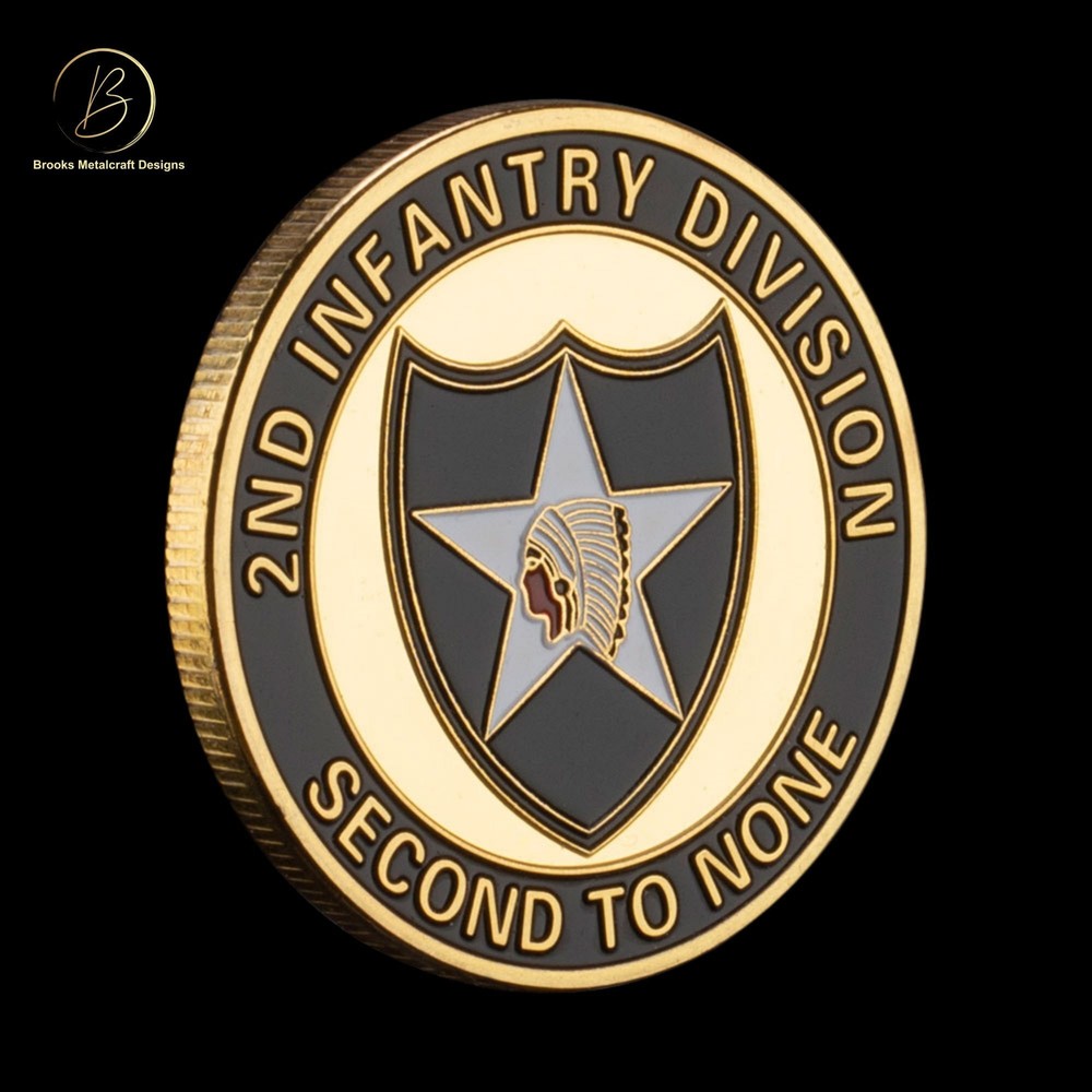 Army 2nd Infantry Division Challenge Coin