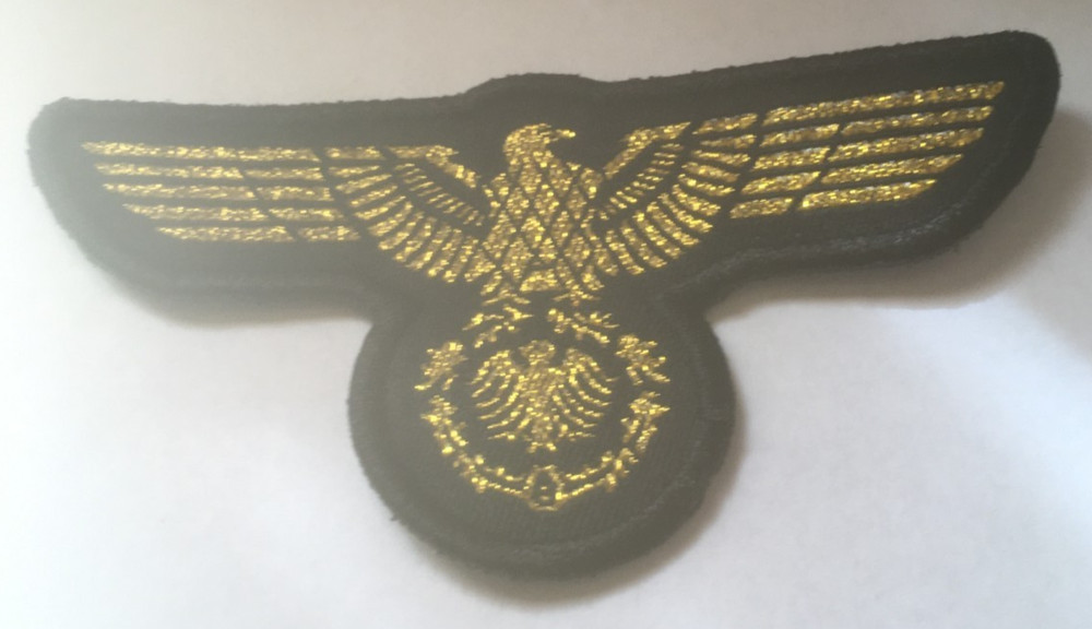 German  Eagle patch  3.5 inches  embroider sew on
