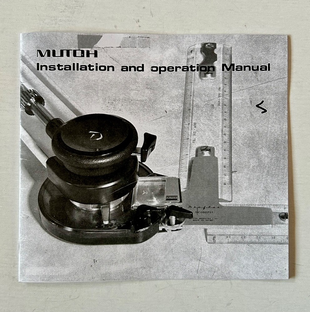 Drafting User Manual for  MUTOH MR-24.
