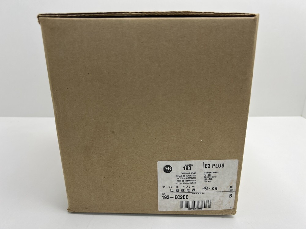 Surpl Allen Bradley 193-EC2EE Solid State Overload Relay E3 Pl US Free Tax