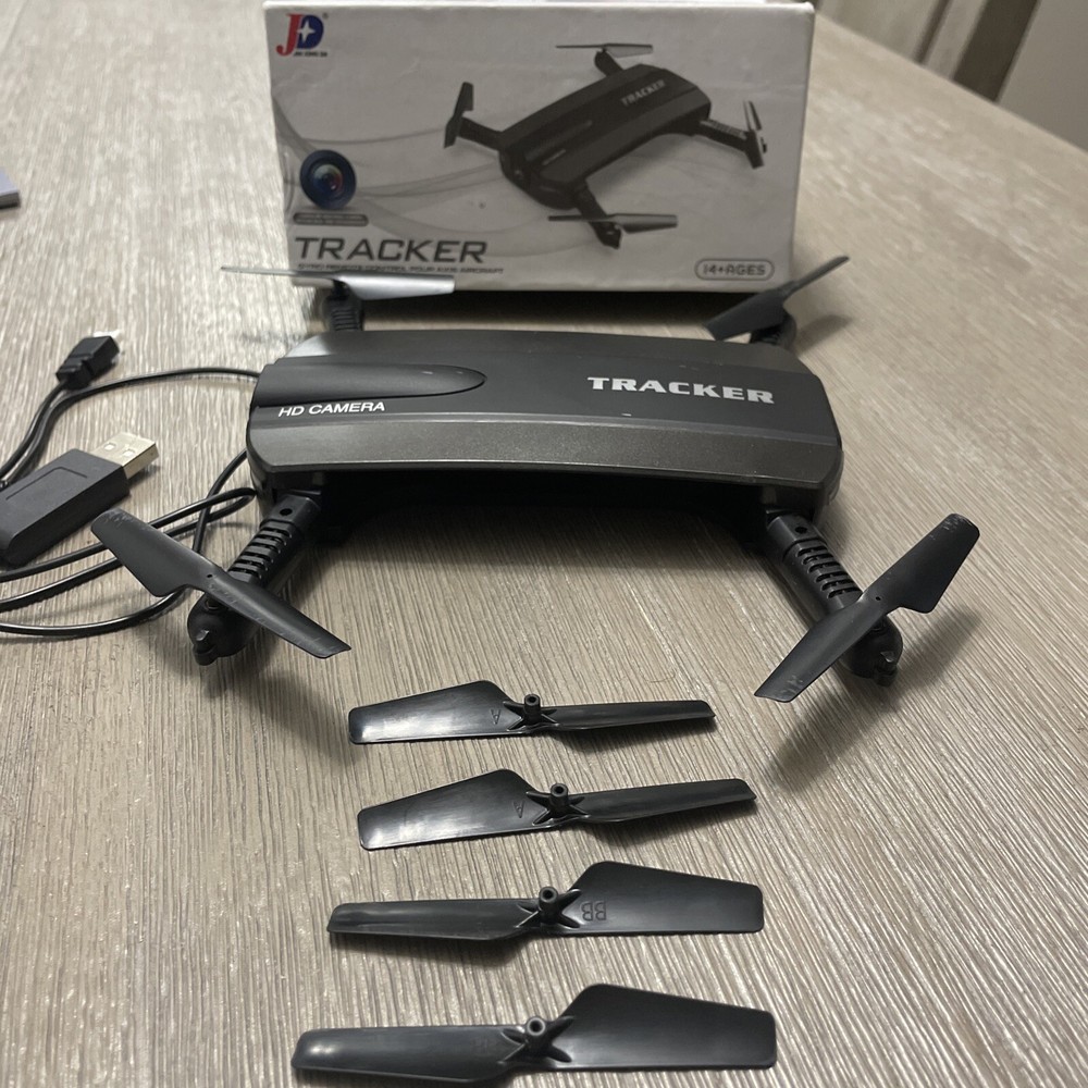 TRACKER Gyro Remote Control Four Axis Aircraft *AS IS* Remote App Not Available