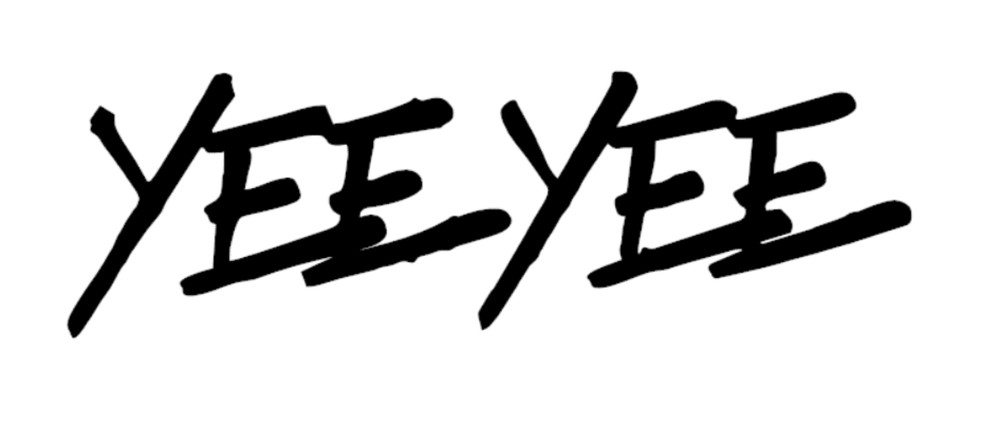 Yee Yee Decal Sticker - Multiple Sizes & Colors - Outdoors Hunting Mudding Fish