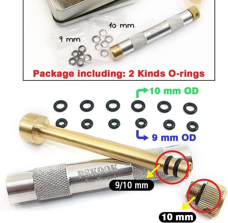 Metal Fire Piston Survival Camping Fire Starter Educational Kit