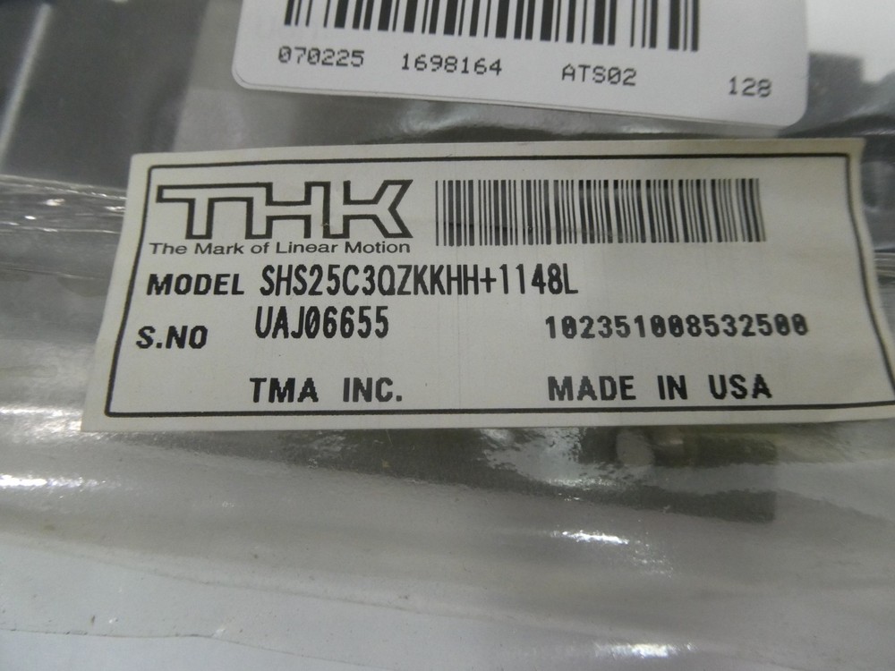 Thk SHS25C3QZKKHH+1148L Linear Guide