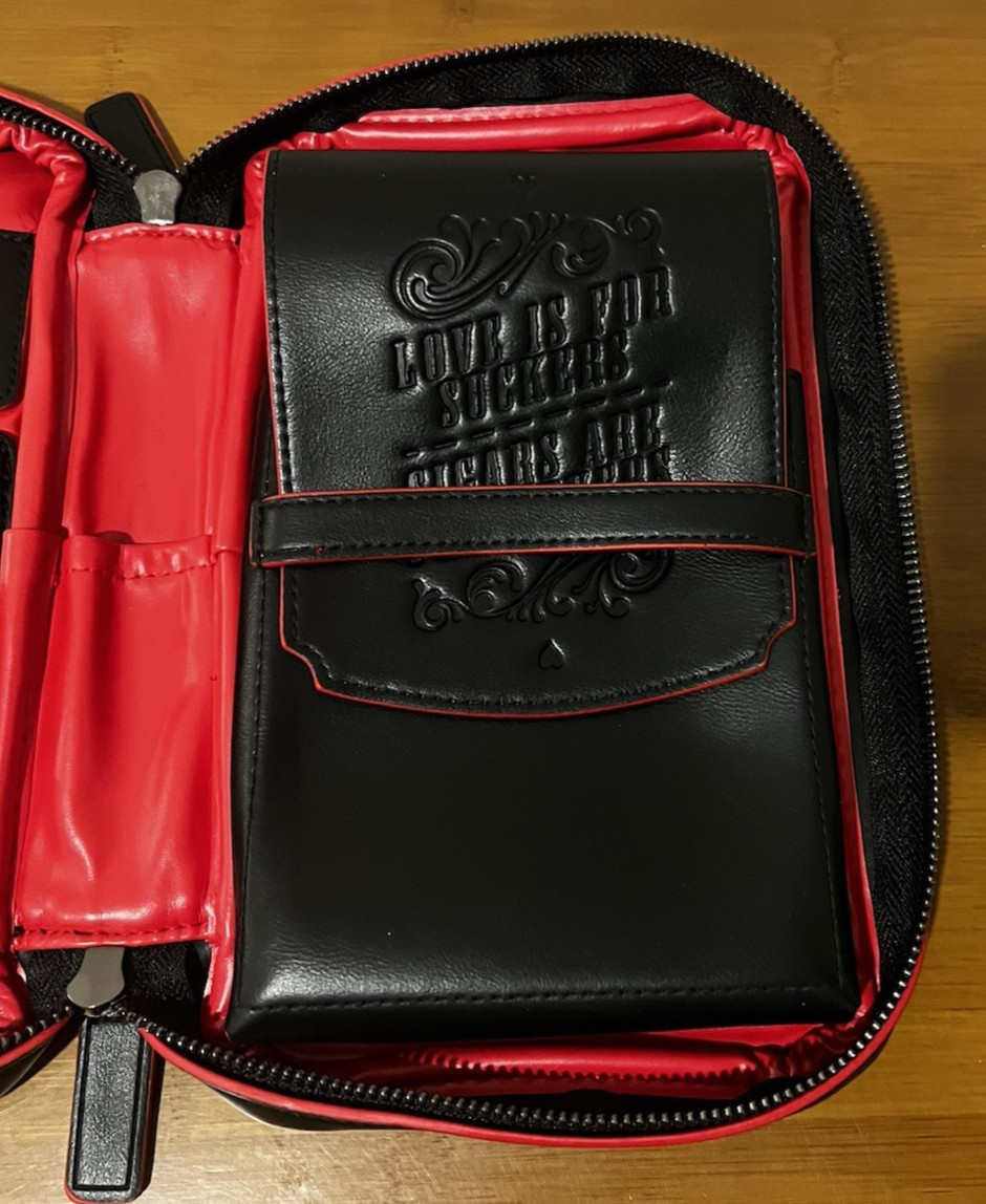 Drew Estate Leather Deadwood Sweet Jane Travel Cigar Case - Brand New w/Gift Box