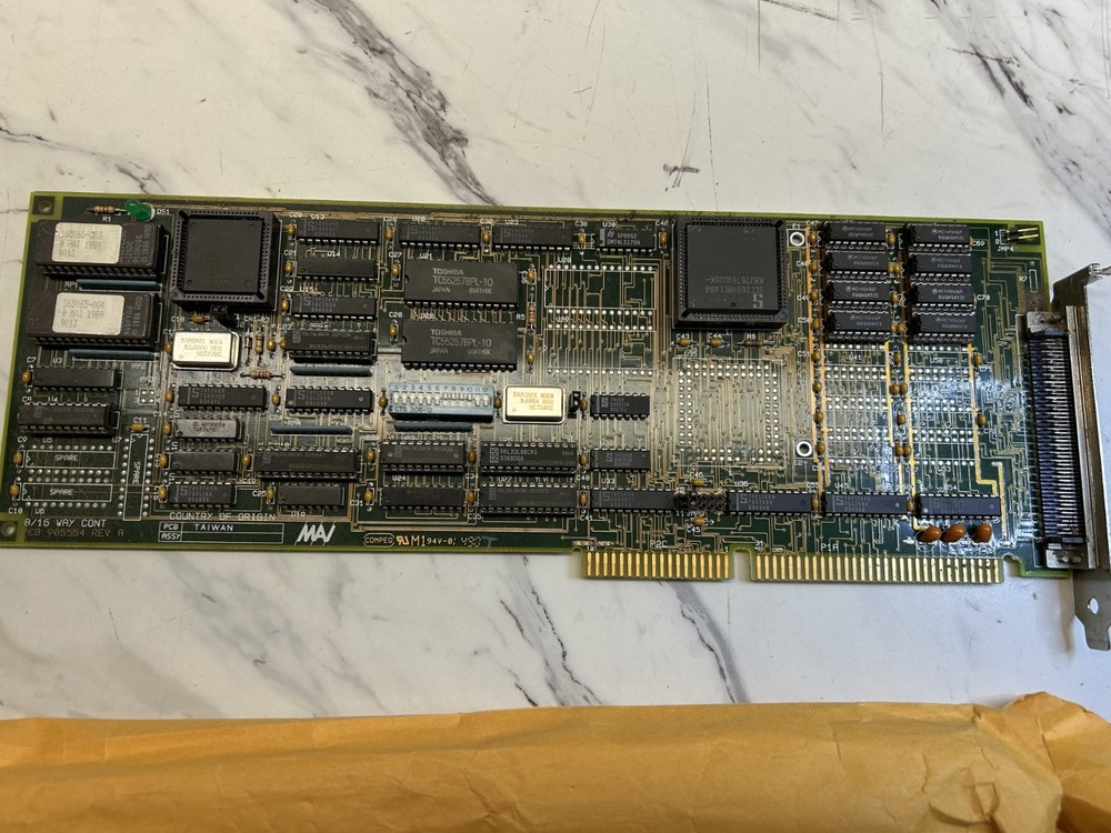 MAI Process Board 8/16 N80C186-16 CPU SCSI