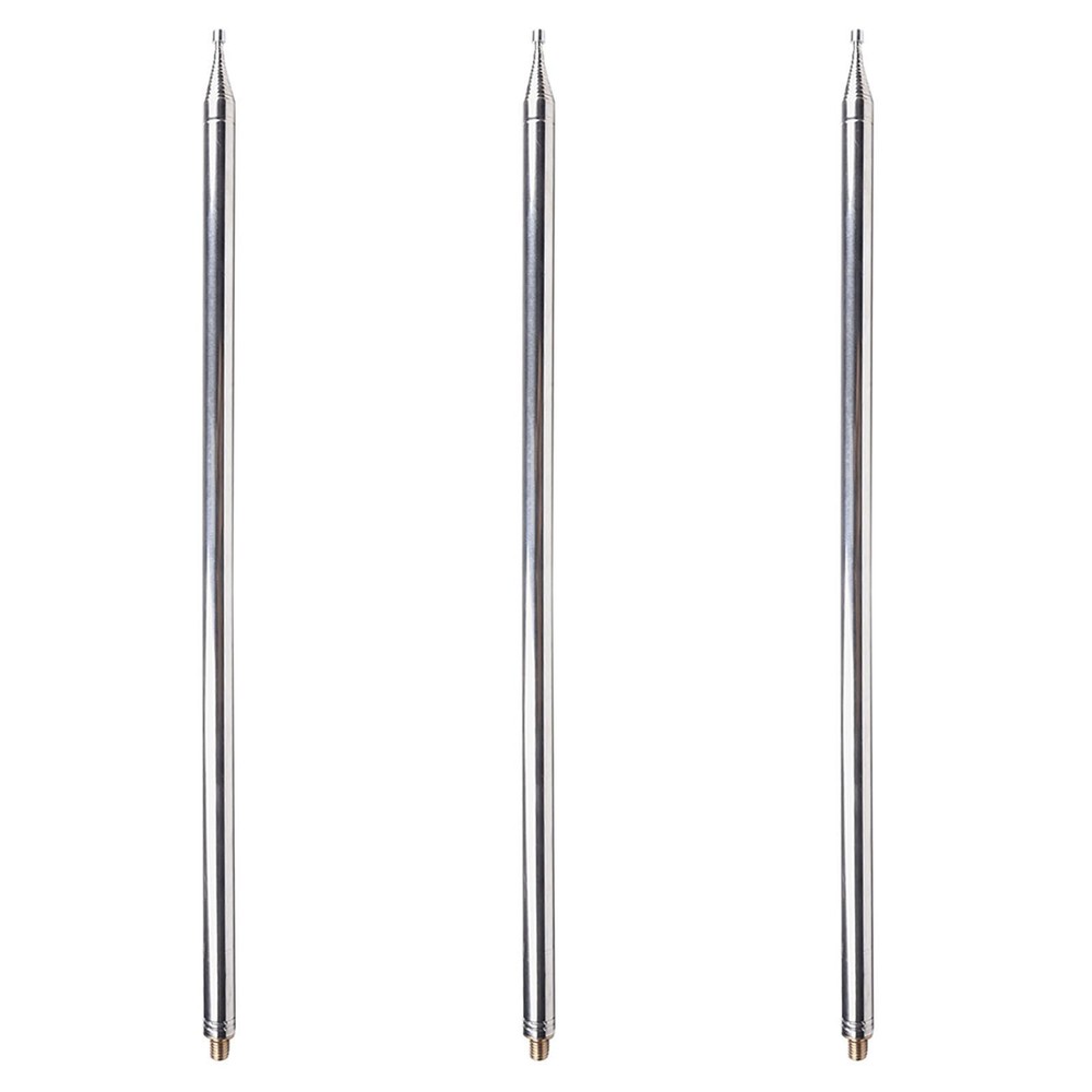 DIY Shortwave Antenna Element Extendable 5 6M/18 4FT Telescopic Antenna