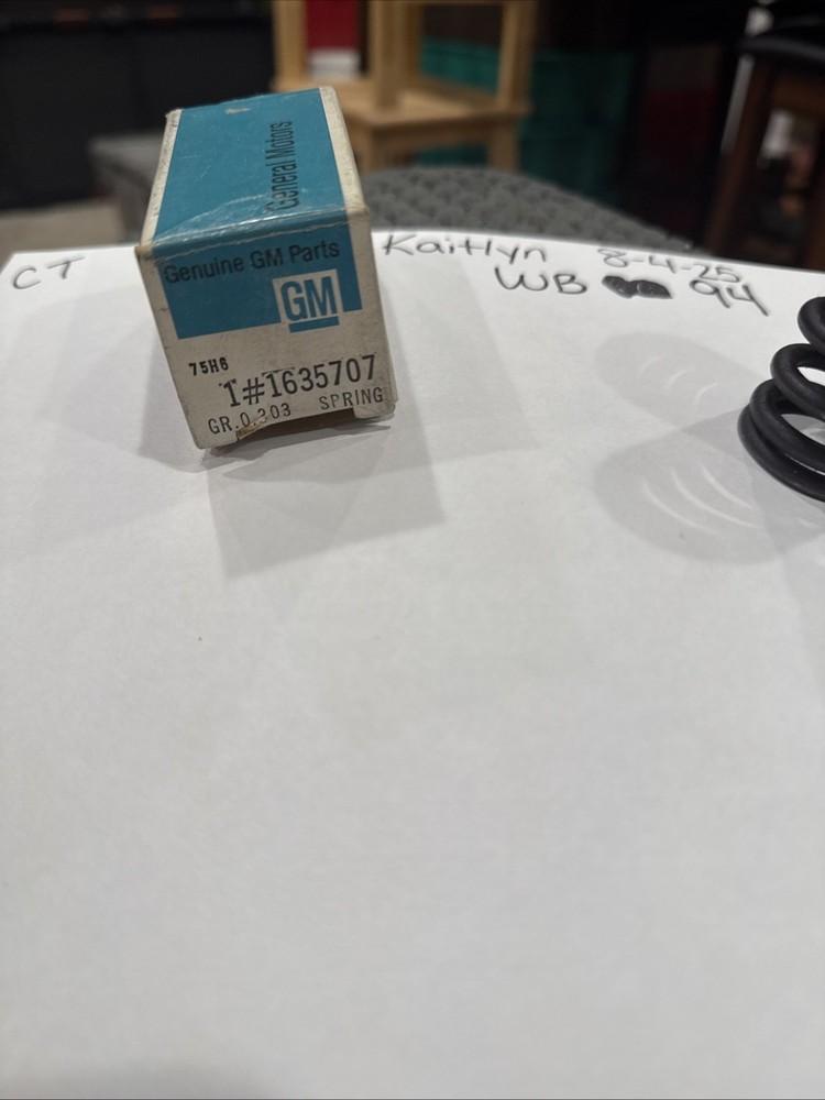 Genuine GM spring 1635707