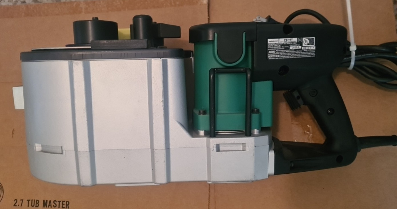 Metabo HPT VB16YM 8 Amp Variable Speed Portable Rebar Cutter & Bender NEW