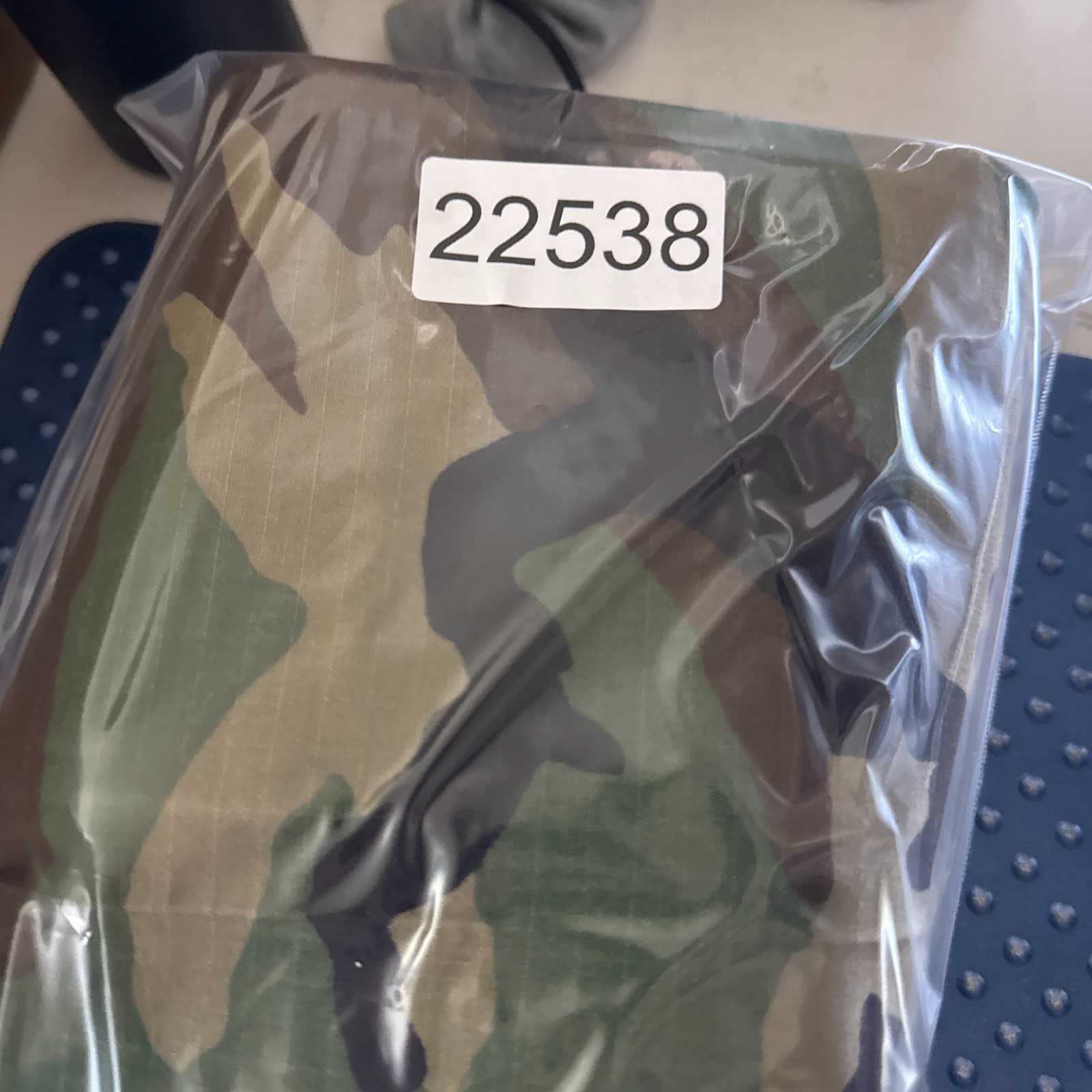 Vintage Military Pants Men 38x32 Green Camo Woodland Trouser Large Reg Distress