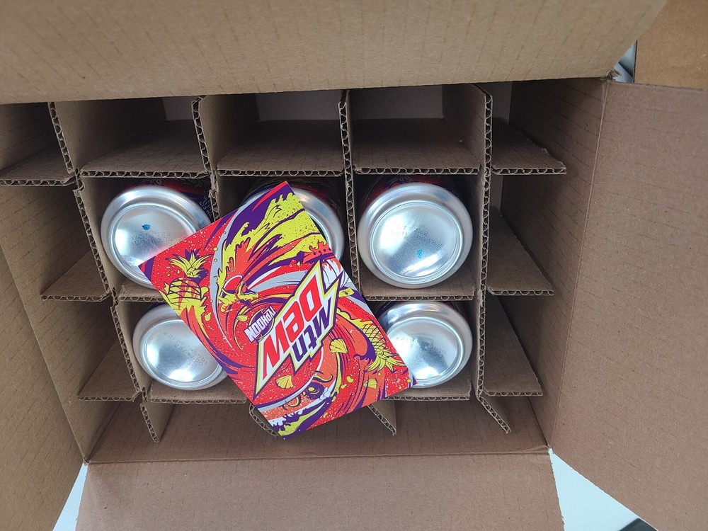 6 Pack - Mountain Dew Typhoon - 2022 Edition - New - Discontinued