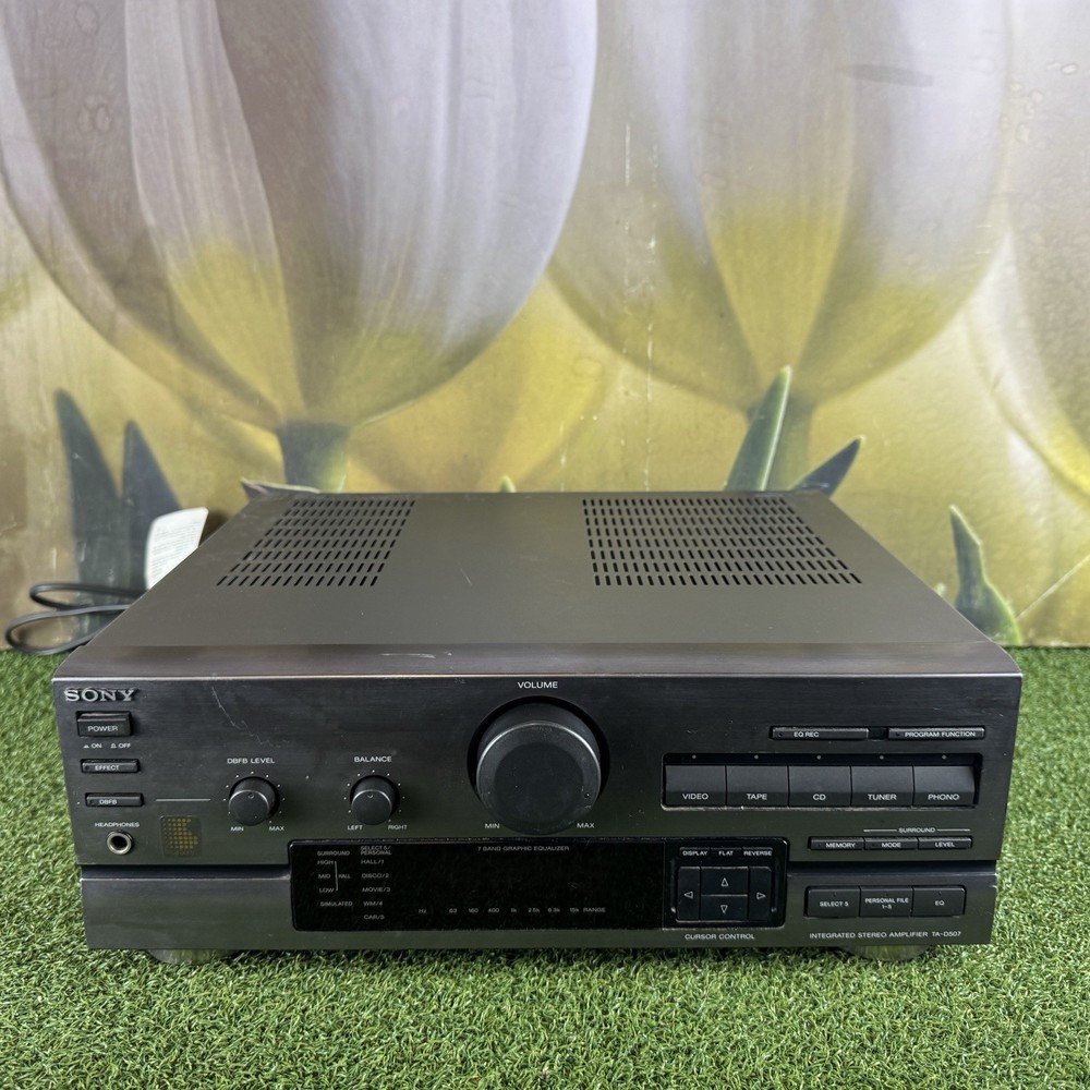 Sony TA-D507 Integrated Stereo Amplifier - TESTED