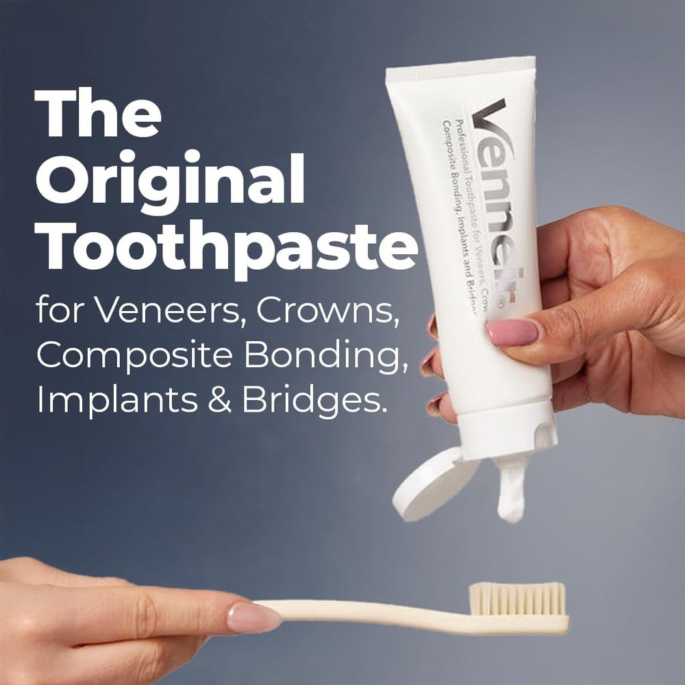 Venneir® Professional Toothpaste for Veneers, Implants, Bondings, Crowns &...