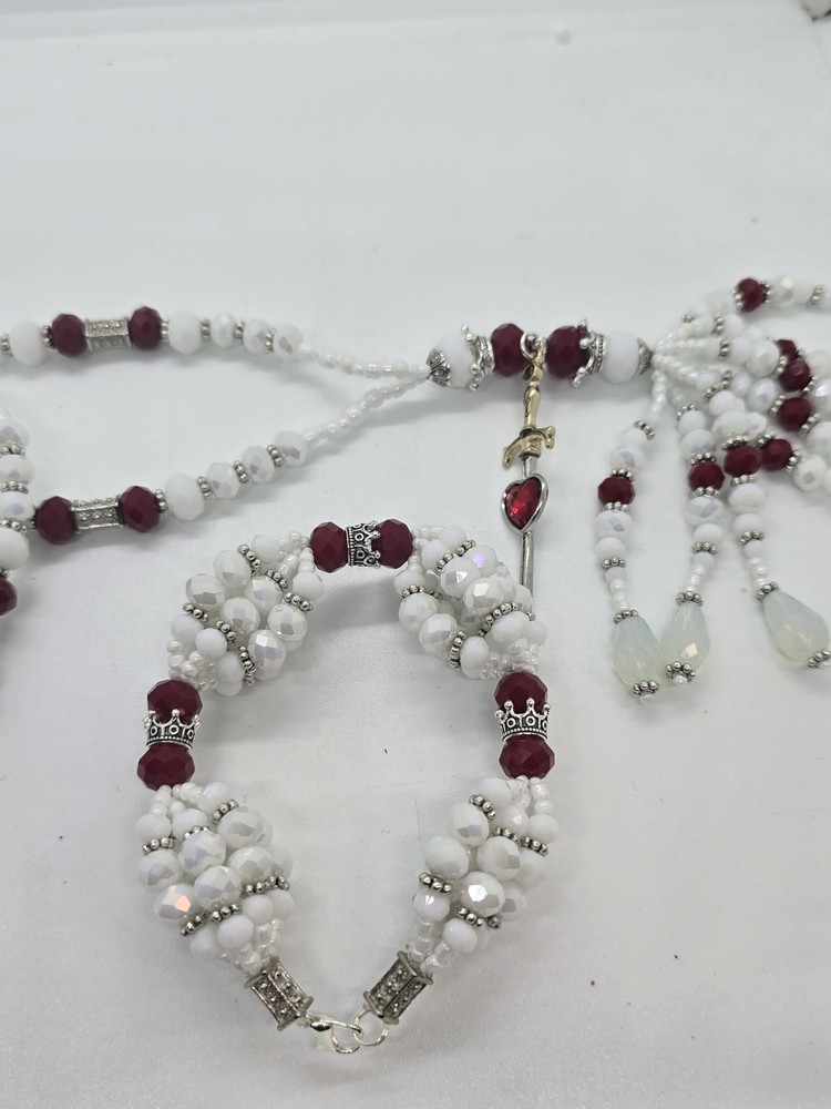 Set de collar e idde Obatala AYAGGUNA DELUXE