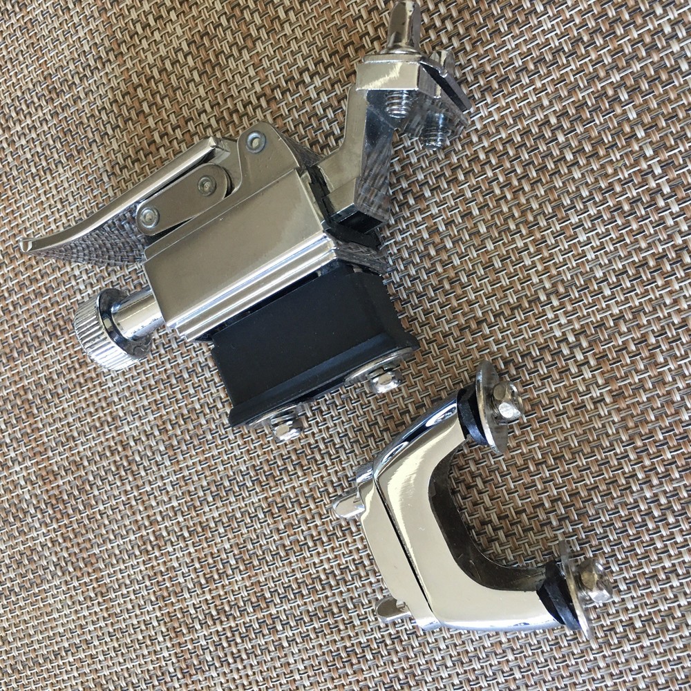 LUDWIG ELEMENT EVOLUTION SNARE DRUM STRAINER / THROW OFF + BUTT PLATE EXCELLENT