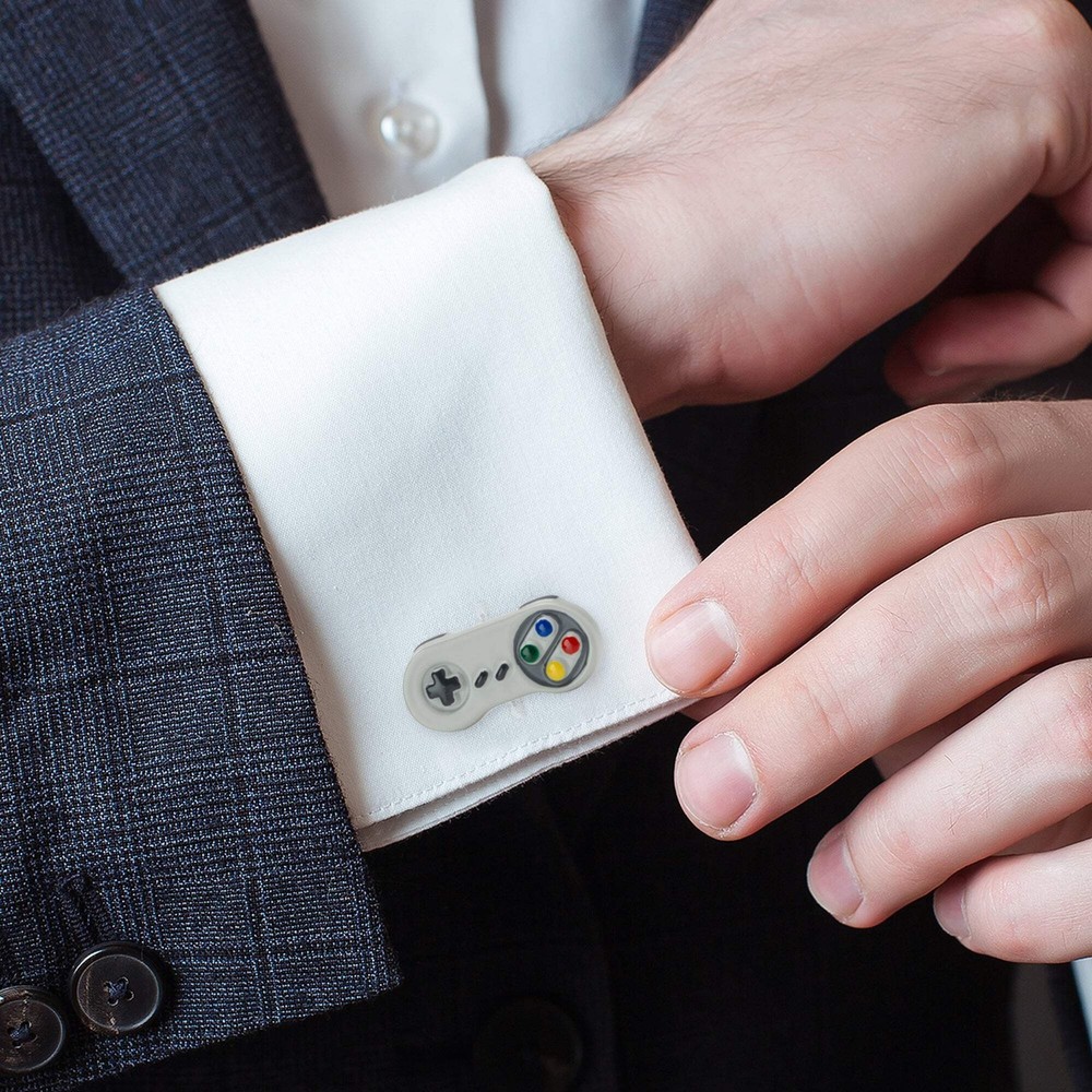 Vintage Game Controller 3D Cufflinks