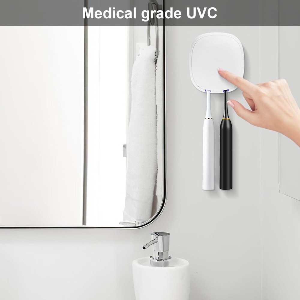 UV Dual Toothbrush Steriliser